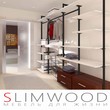 Cabina armadio 3 nero low slimwood mebel dlya zhizni small