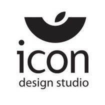Icon logo icon design studio med