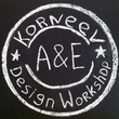 Korneev logo korneev design workshop small