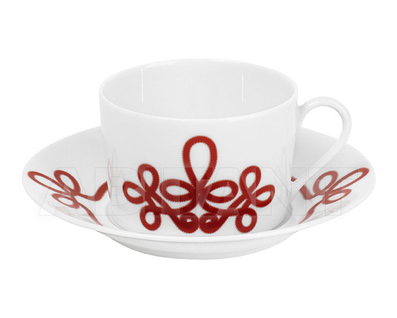 Купить Чашка чайная Haviland Brandebourg rouge T102692234849F