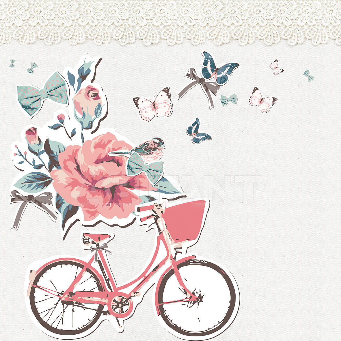 Купить Бумажные обои VICTORIA LondonArt - Grafika S.r.l.  KIDS 15B 15027 1A