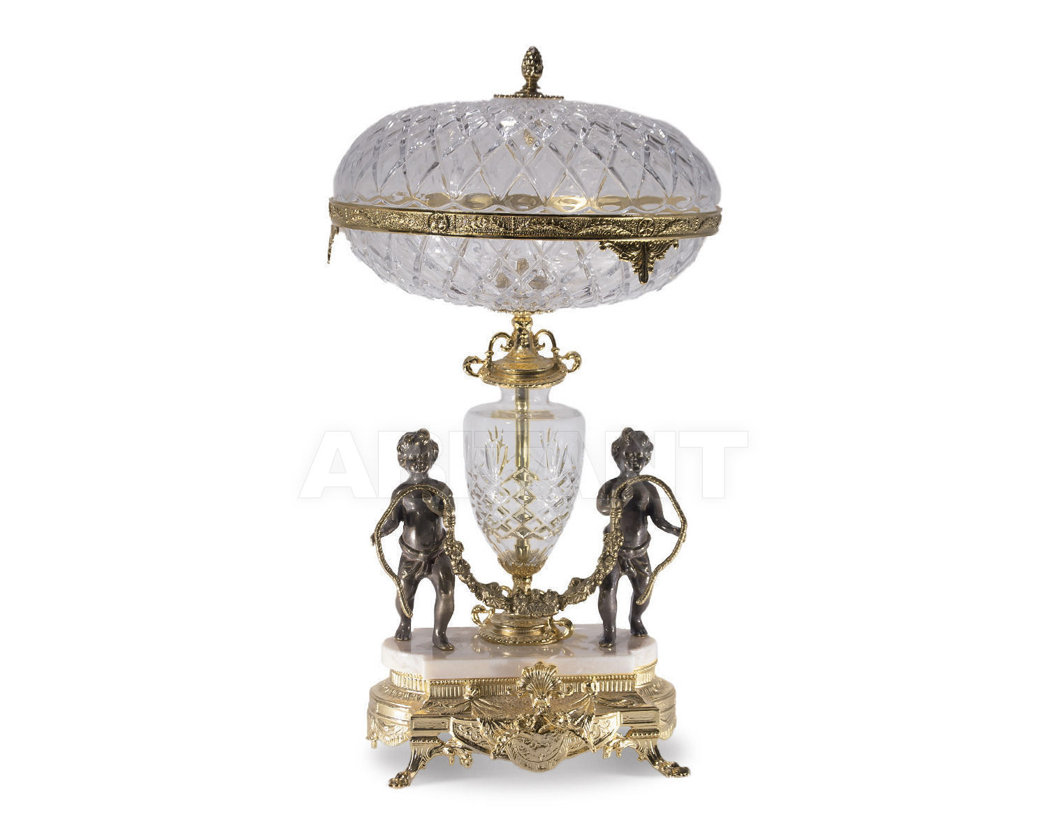 Купить Ваза Olympus Brass snc di Alberti W. Black 115 cr + 106cr
