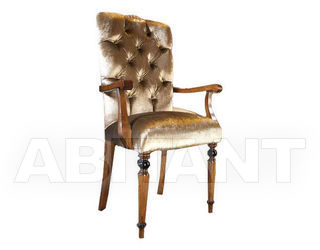 Стул с подлокотниками Caruso handmade 700 703/LUX/CP