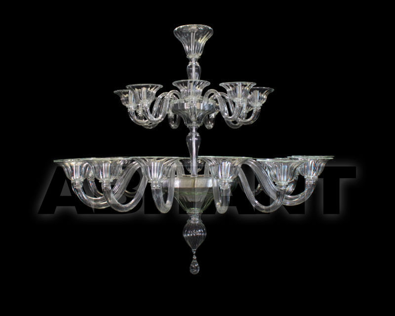Купить Люстра Multiforme Glass D0360-18+9-C