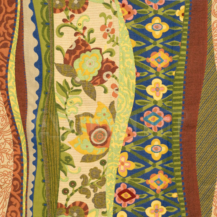Купить Интерьерная ткань Nouveau Boho Cobalt S.Harris 2015 8496201