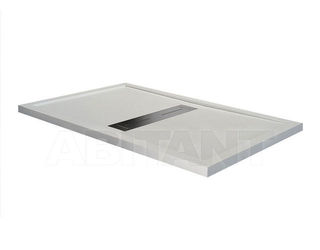 Душевой поддон BluBleu Corian Steel Max 100