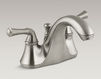 Смеситель для раковины Forté Kohler 2015 K-10270-4A-G Классический / Исторический / Английский
