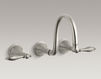 Смеситель настенный Finial Traditional Kohler 2015 K-T343-4M-CP Классический / Исторический / Английский