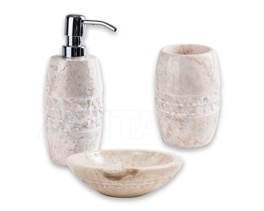 Купить Набор для ванной комнаты MERAPI CIPI’ Srl Accessori d'appoggio CP908/MR – ON + CP905/MR – ON + CP907/MR – ON  bianco