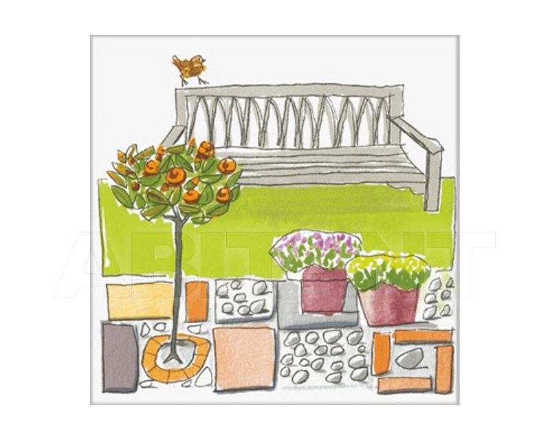 Купить Плитка настенная Ceramica Bardelli  DESIGN Mary Ann 3 11