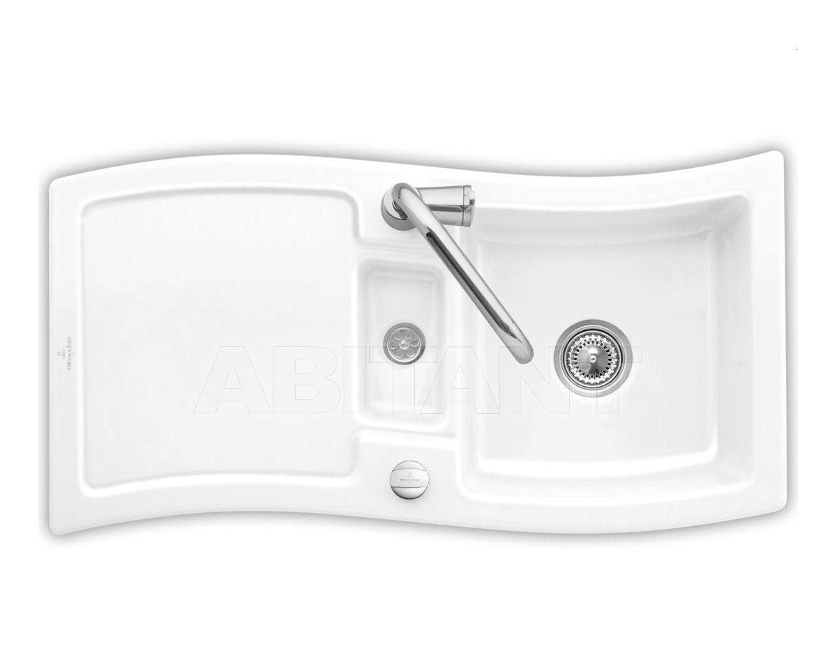 Купить Раковина накладная NEWWAVE 60 Villeroy & Boch Kitchen 6716 02 KG