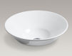 Раковина накладная Conical Bell Kohler 2015 K-2200-HW Современный / Скандинавский / Модерн