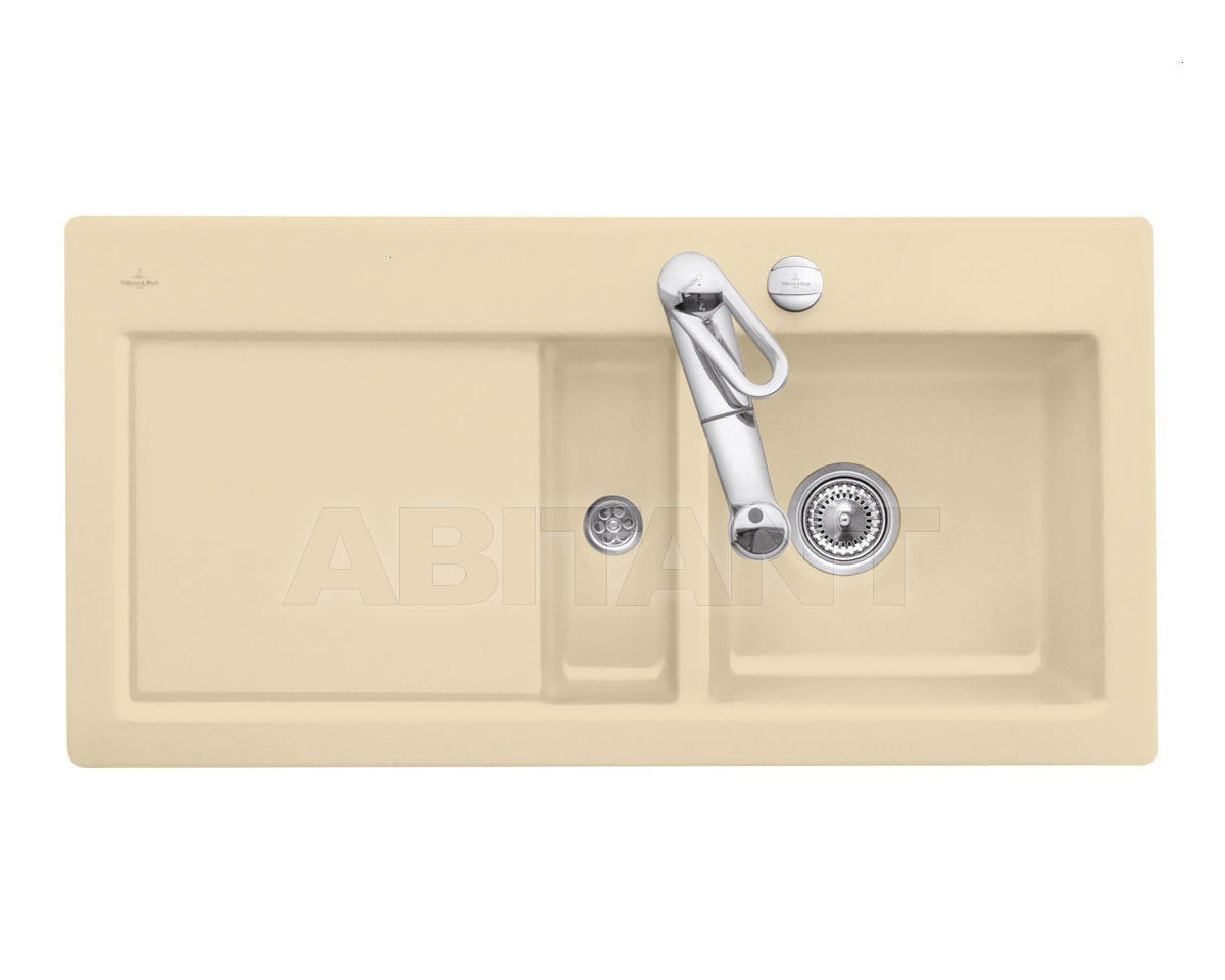 Купить Раковина накладная SUBWAY 60 Villeroy & Boch Kitchen 6712 02 i5