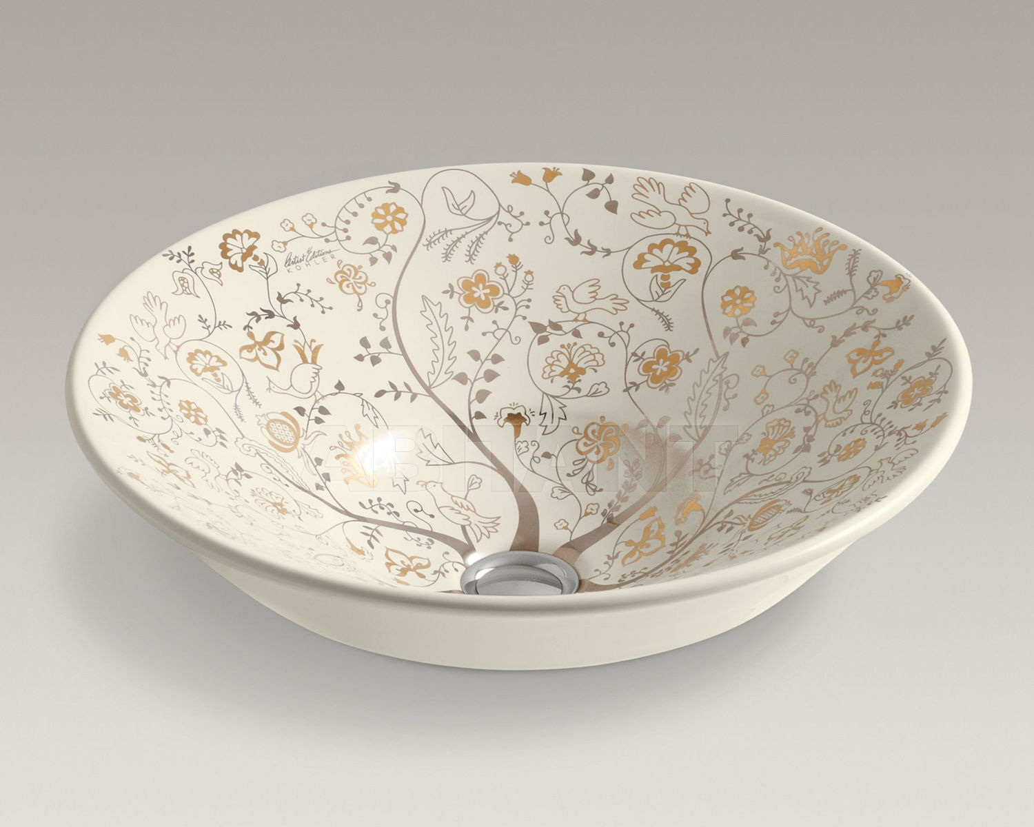 Купить Раковина накладная Mille Fleurs Kohler 2015 K-14223-T9-47