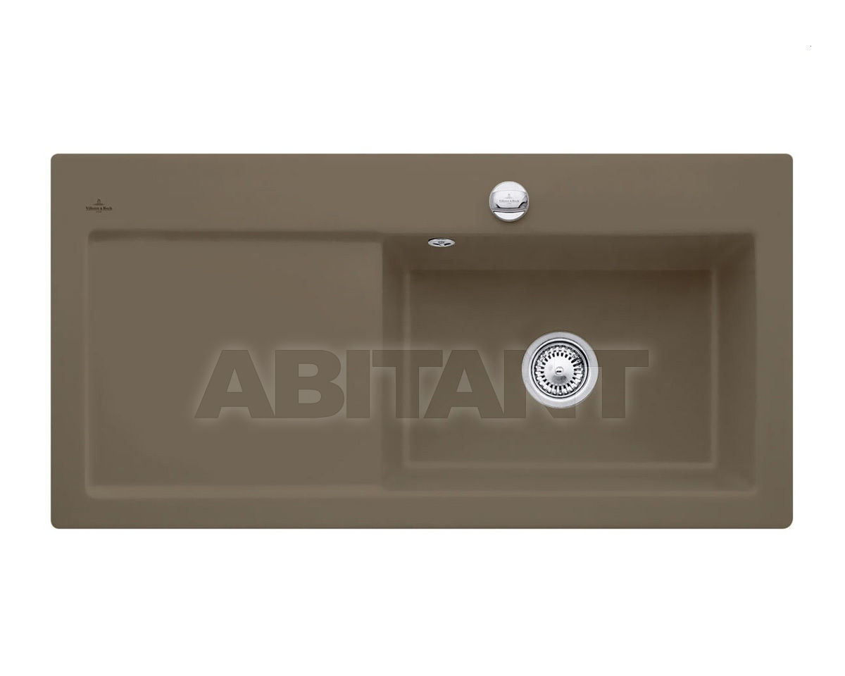 Купить Раковина накладная SUBWAY 60 XL Villeroy & Boch Kitchen 6719 02 TR