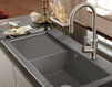 Раковина накладная SUBWAY 60 XL Villeroy & Boch Kitchen 6719 02 i2 Современный / Скандинавский / Модерн
