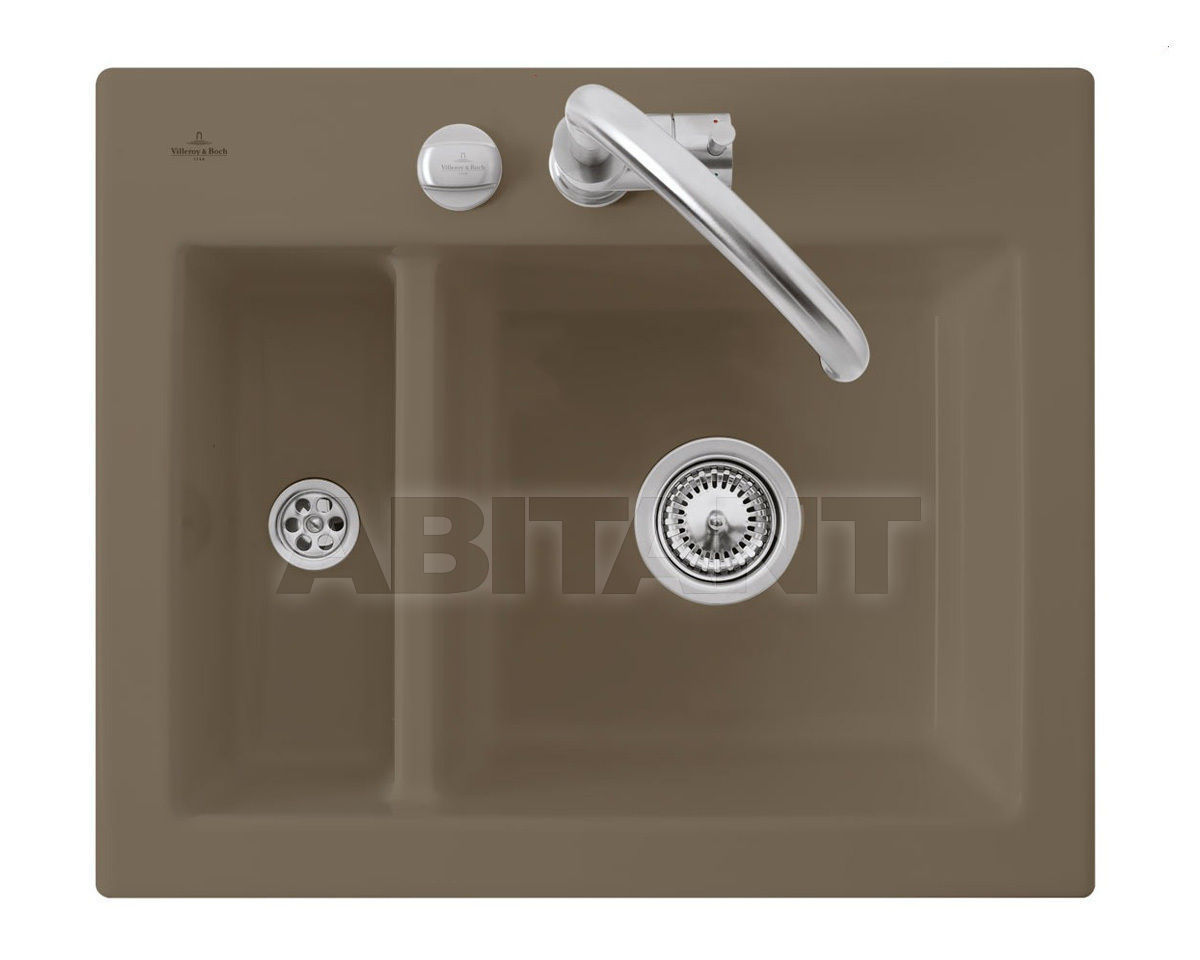 Купить Раковина накладная SUBWAY XM Villeroy & Boch Kitchen 6780 02 TR