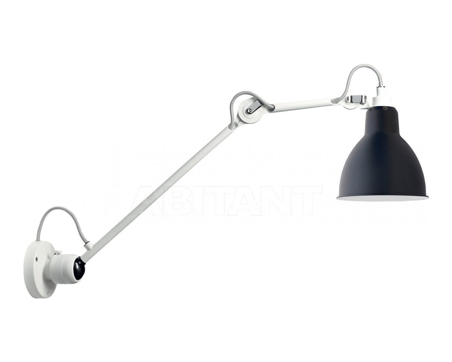 Купить Светильник настенный La Lampe Gras by DCW éditions GRAS LAMPS 304 L 40 WH-BLUE