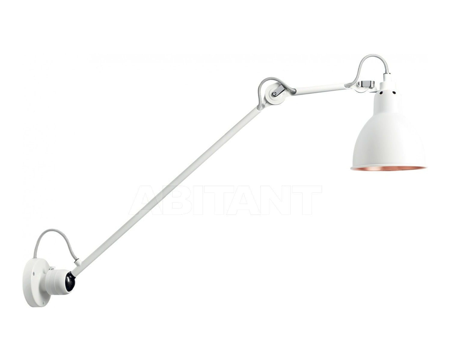 Купить Светильник настенный La Lampe Gras by DCW éditions GRAS LAMPS 304 L 60 WH-WH-COP