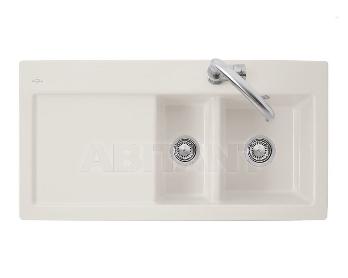 Купить Раковина накладная SUBWAY 60 XR Villeroy & Boch Kitchen 6721 01 KR