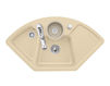 Раковина накладная SOLO CORNER Villeroy & Boch Arena Corner 6708 02 KR Современный / Скандинавский / Модерн