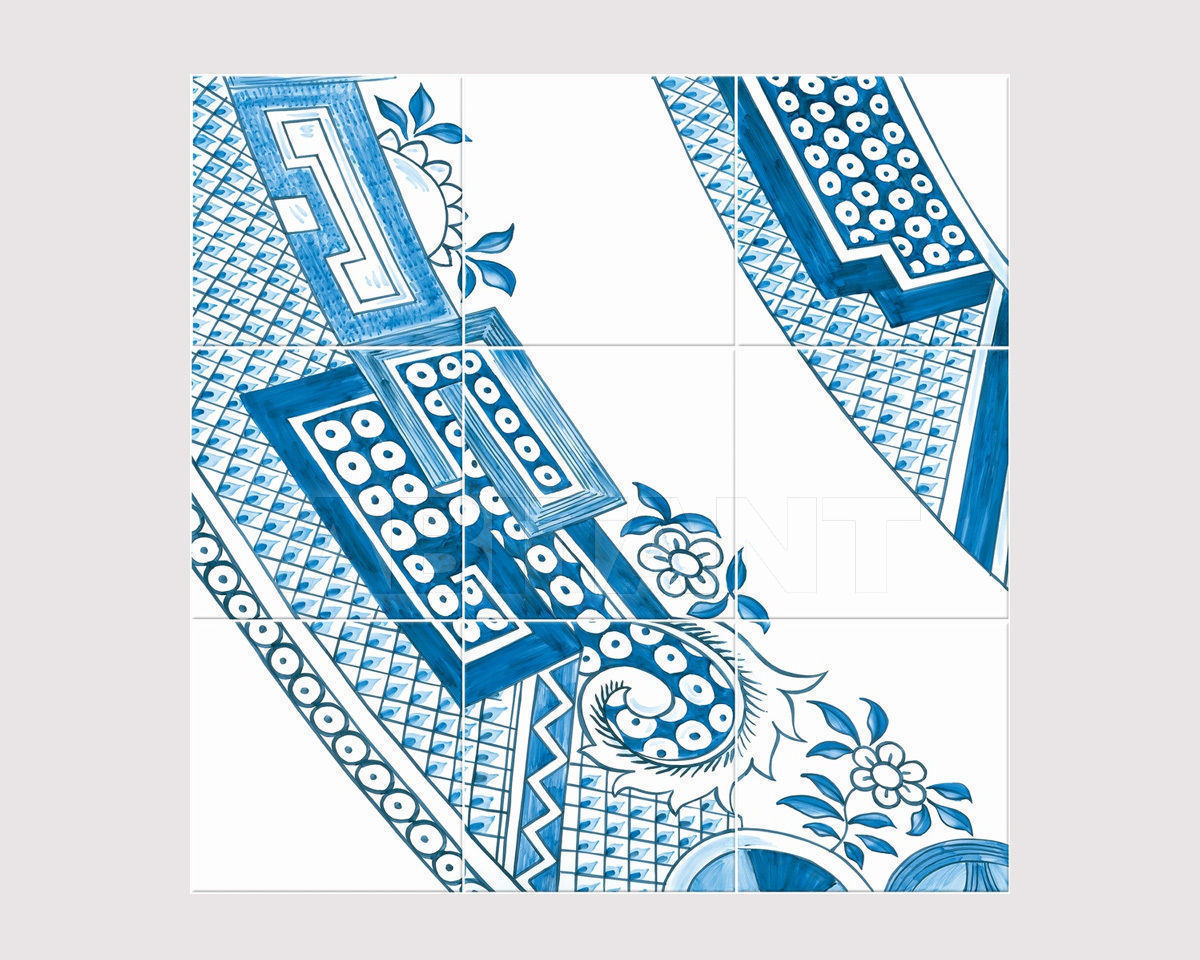 Купить Плитка настенная Ceramica Bardelli  DESIGN BLUE WILLOW 10