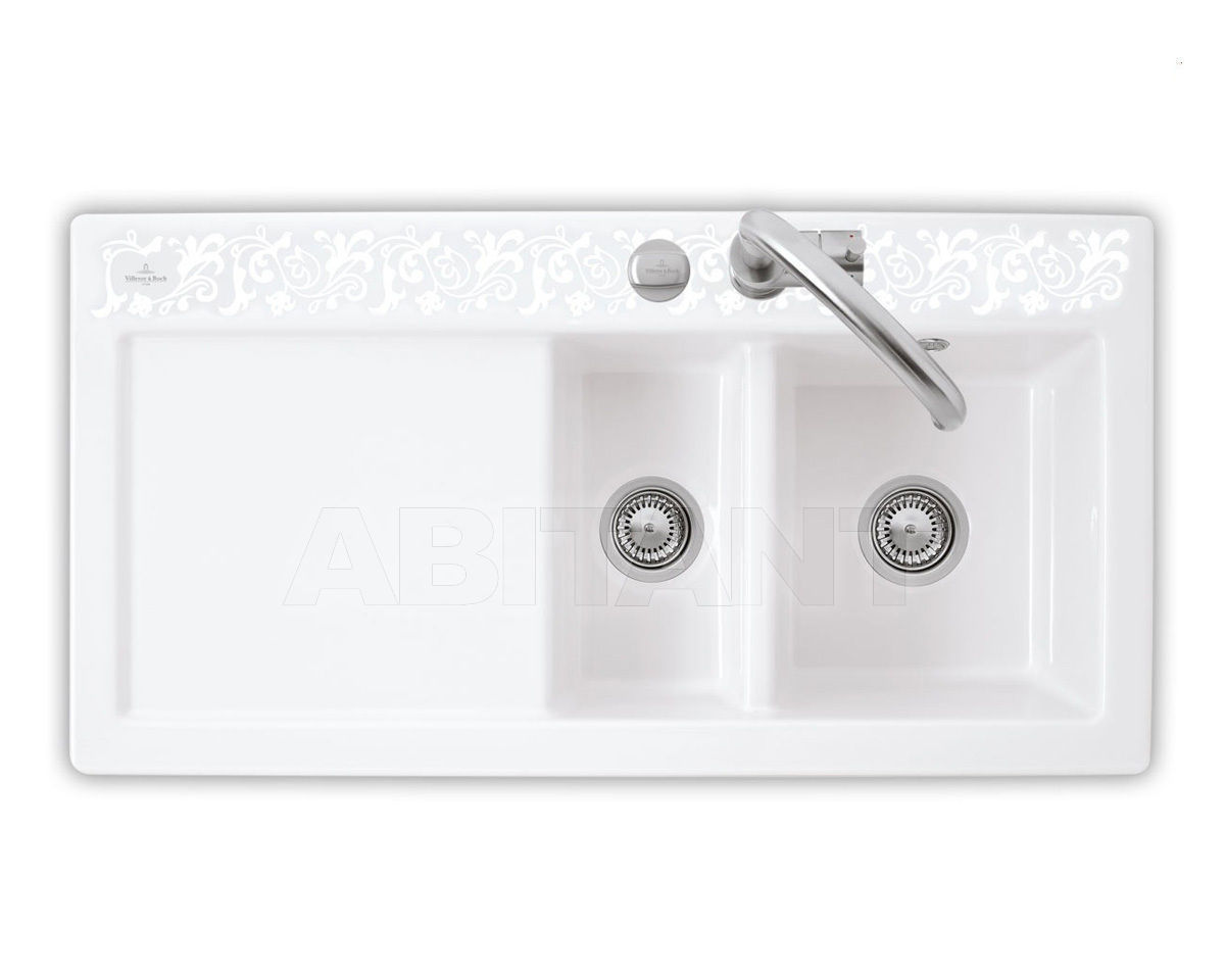 Купить Раковина накладная SUBWAY 60 XR Villeroy & Boch Kitchen 6721 02 KT