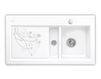 Раковина накладная SUBWAY 50 Villeroy & Boch Kitchen 6713 02 Современный / Скандинавский / Модерн