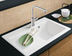 Раковина накладная SUBWAY 45 Villeroy & Boch Kitchen 6714 02 KW Современный / Скандинавский / Модерн