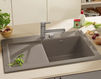 Раковина накладная SUBWAY 45 Villeroy & Boch Kitchen 6714 02 S5 Современный / Скандинавский / Модерн