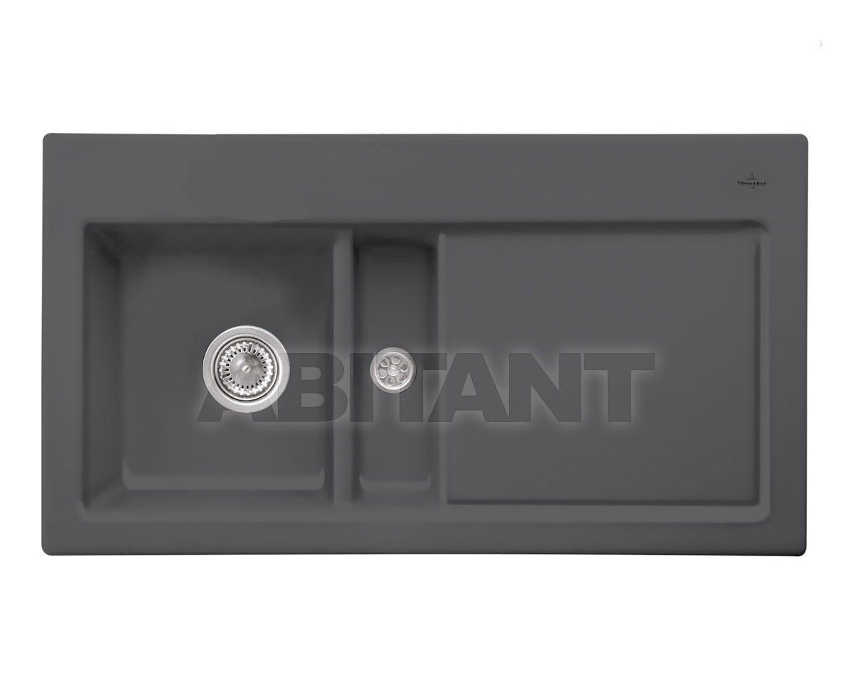 Купить Раковина накладная SUBWAY 45 Villeroy & Boch Kitchen 6773 01 i4