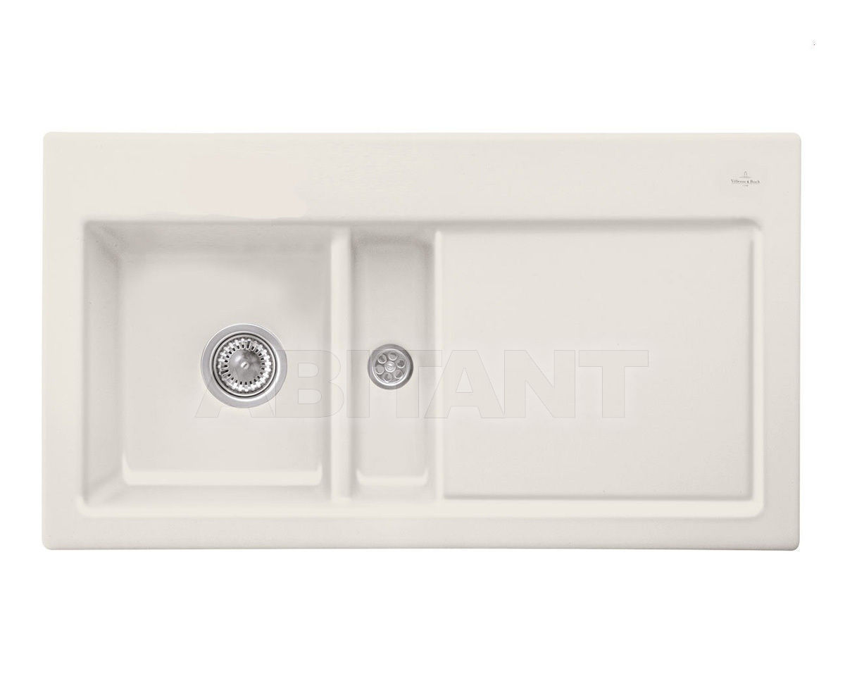 Купить Раковина накладная SUBWAY 45 Villeroy & Boch Kitchen 6773 01 KR