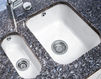 Раковина накладная CISTERNA 45 Villeroy & Boch Kitchen 6704 02 FU Современный / Скандинавский / Модерн