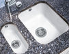 Раковина встраиваемая CISTERNA 45 Villeroy & Boch Kitchen 6704 01 KD Современный / Скандинавский / Модерн