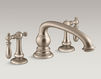 Смеситель для ванны Artifacts Kohler 2015 K-72778-SN K-T98071-9M-SN Современный / Скандинавский / Модерн