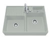 Раковина встраиваемая DOUBLE-BOWL SINK Villeroy & Boch Kitchen 6323 92 TR Современный / Скандинавский / Модерн