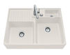 Раковина встраиваемая DOUBLE-BOWL SINK Villeroy & Boch Kitchen 6323 92 TR Современный / Скандинавский / Модерн