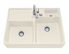 Раковина встраиваемая DOUBLE-BOWL SINK Villeroy & Boch Kitchen 6323 92 i4 Современный / Скандинавский / Модерн