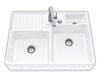 Раковина встраиваемая DOUBLE-BOWL SINK Villeroy & Boch Kitchen 6323 92 i4 Современный / Скандинавский / Модерн