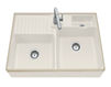 Раковина встраиваемая DOUBLE-BOWL SINK Villeroy & Boch Kitchen 6323 91 KR Современный / Скандинавский / Модерн