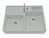 Раковина встраиваемая DOUBLE-BOWL SINK Villeroy & Boch Kitchen 6323 91 KR Современный / Скандинавский / Модерн