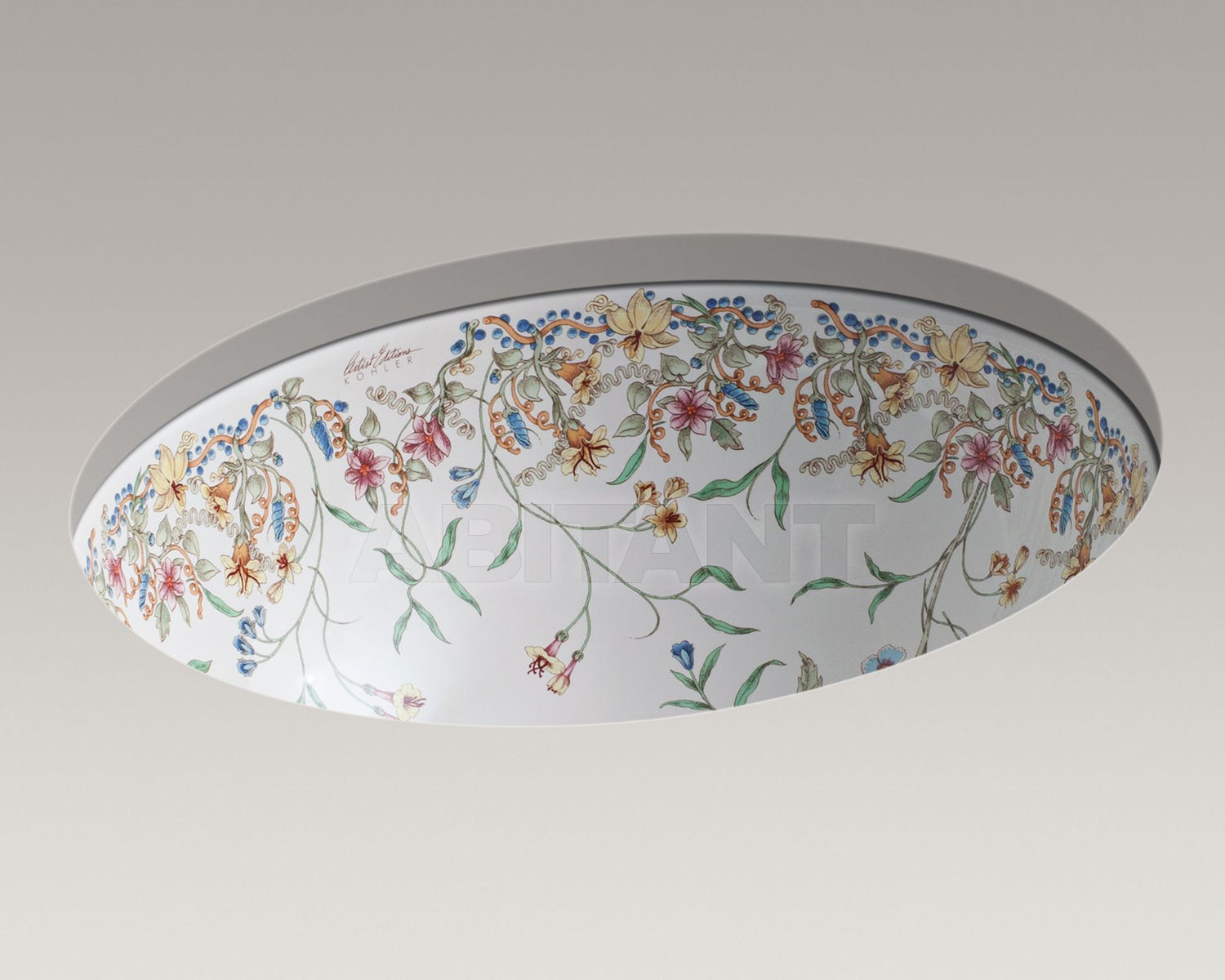 Купить Раковина встраиваемая English Trellis Kohler 2015 K-14195-FL-0