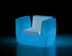 Кресло для террасы BIG CUT ARMCHAIR Plust LIGHTS 8279 A4182+ROSE Минимализм / Хай-тек