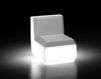 Кресло для террасы BIG CUT MODULE Plust LIGHTS 8280 A4182+ROSE Минимализм / Хай-тек