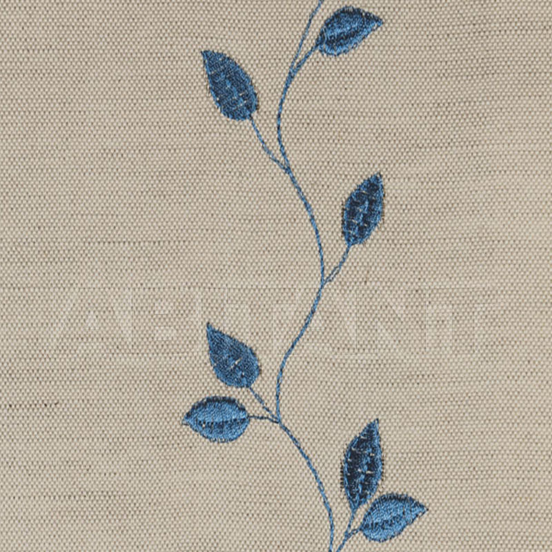 Купить Портьерная ткань Embroidered Union  Henry Bertrand Ltd Contemporary embroidered union leaf airforce