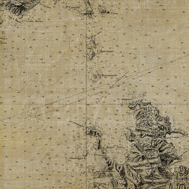 Купить Виниловые обои LOSTING MAP Wall&Decò  CONTEMPORARY WALLPAPER WDLM1101