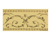 Фриз GRAND ELEGANCE GOLD Petracer's Ceramics Pregiate Ceramiche Italiane B NARCIS B 11 Классический / Исторический / Английский