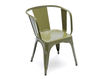 Стул с подлокотниками Tolix 2015 D Armchair Painted Современный / Скандинавский / Модерн