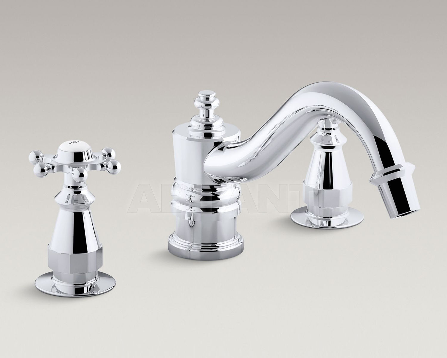 Купить Смеситель для ванны Antique Kohler 2015 K-T125-3-CP