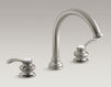 Смеситель для ванны Fairfax Kohler 2015 K-T12885-4-CP Современный / Скандинавский / Модерн